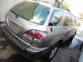 2002 LEXUS RX300 PREMIUM VALUE PKG GOLD 3.0 AT 4WD Z21341